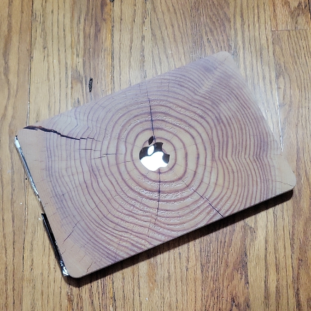 Apple 13inch Wood Pattern Laptop Cover